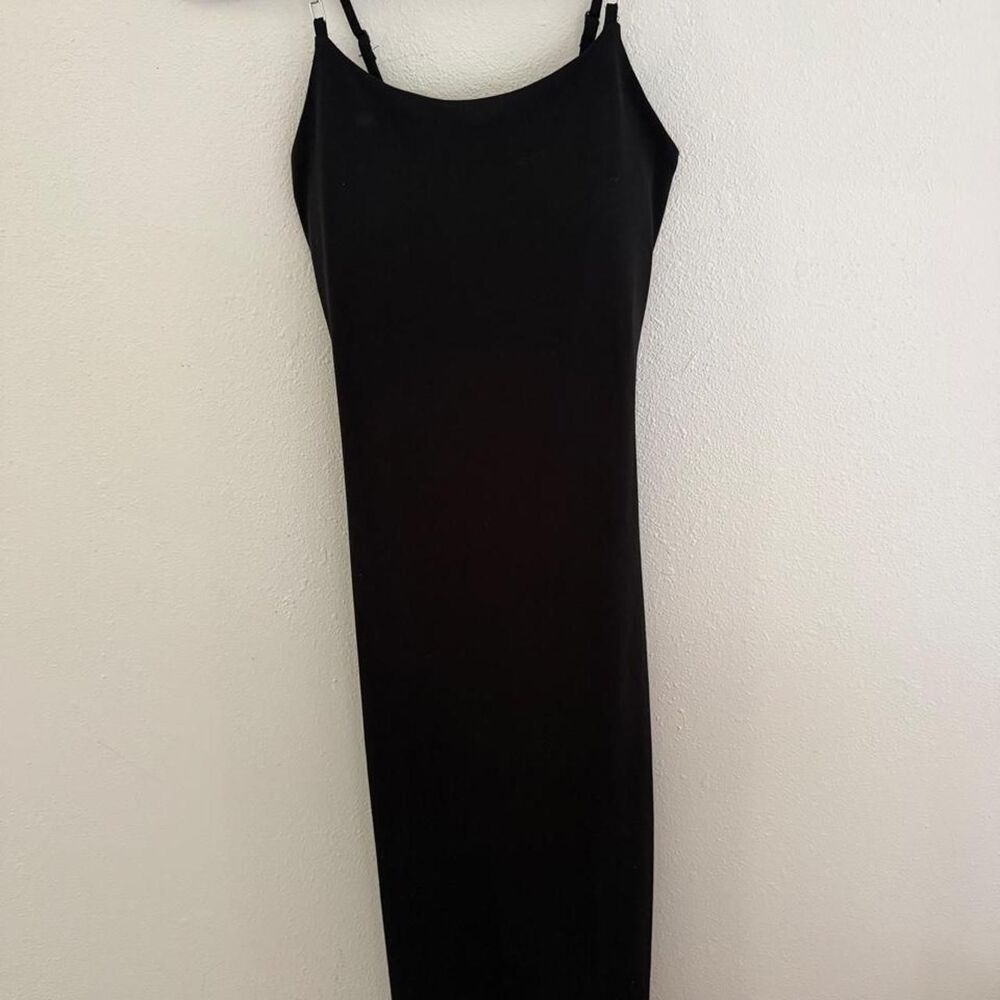 Planet-gold Women's Black Dress